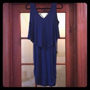 James and Joy Navy Dress